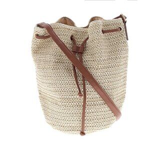 NEW Montece -  Straw  Bucket bag